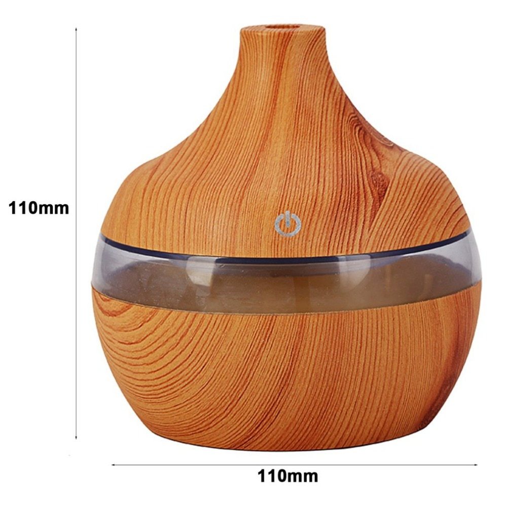 Wood Grain Aromatherapy USB Humidifier Drops