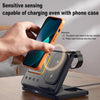 15W Wireless Chargers Stand 5 In1 LED Digital