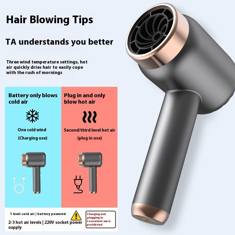 High-speed Wireless Hair Dryer High-power