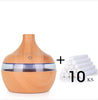 Wood Grain Aromatherapy USB Humidifier Drops